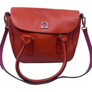Kate Spade Bond Street Red Leather Cross Body Bag